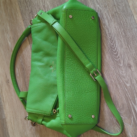 Kate Spade Lime green leather bag - Picture 4 of 6
